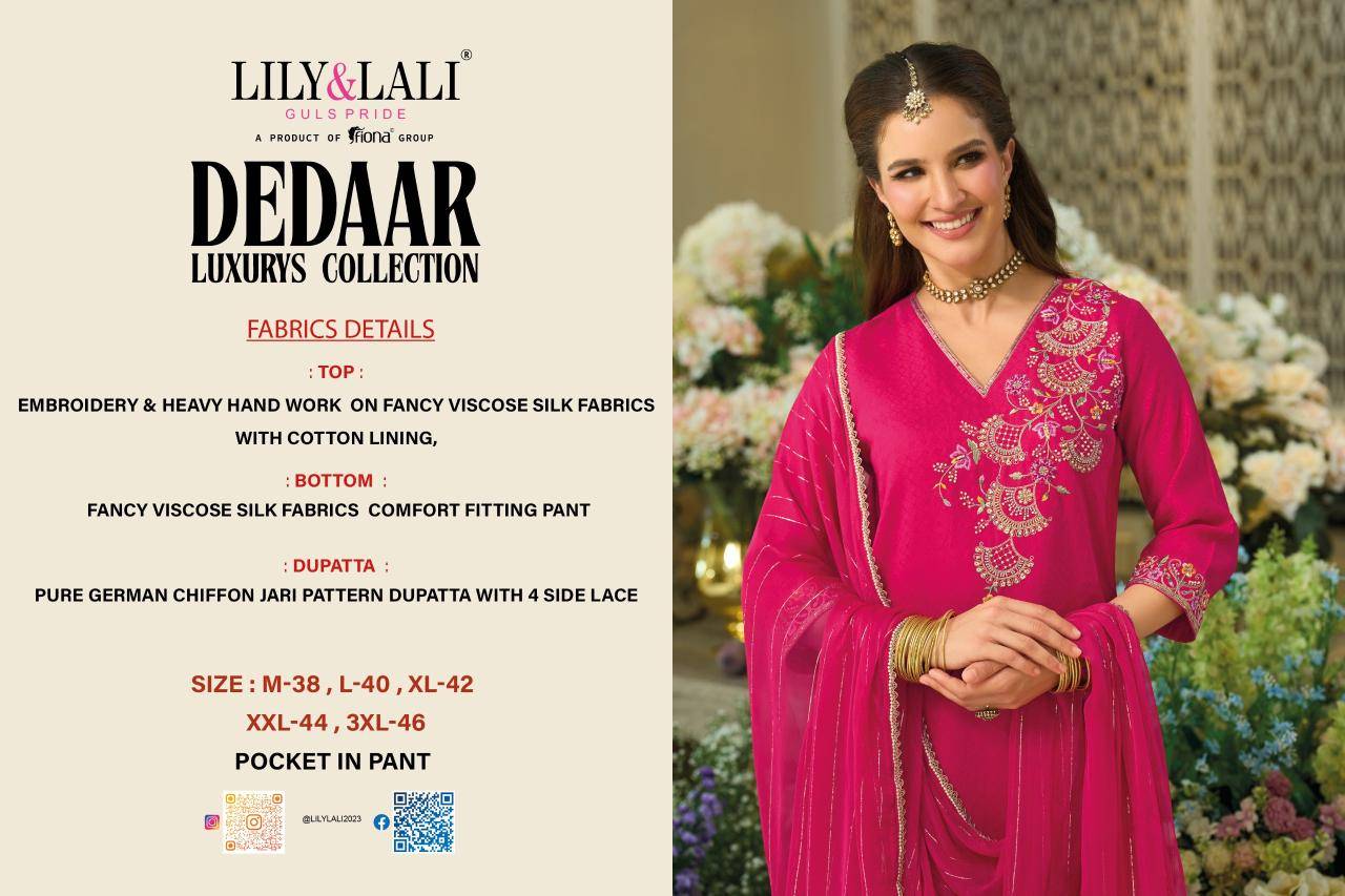 Lily & lali dedaar Wholesale ladies kurtis in Surat